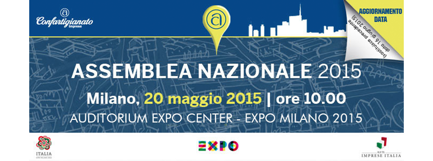 Assemblea Nazionale Confartigianato – 20 maggio 2015