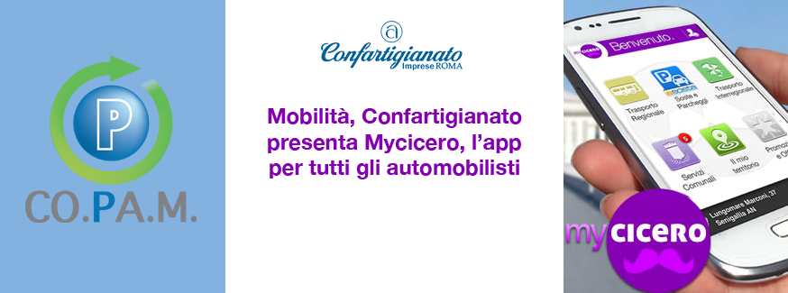 Mobilità, Confartigianato presenta Mycicero, l’app per tutti gli automobilisti