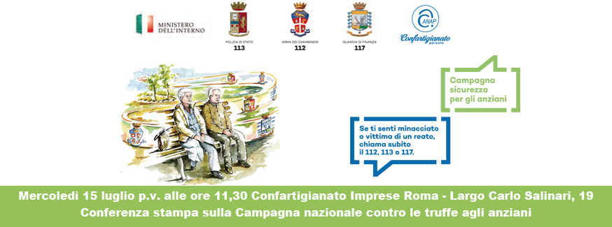Campagna Nazionale contra le truffe agli anziani
