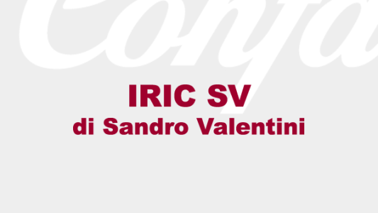 Convenzione con IRIC SV di Sandro Valentini
