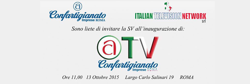 Confartigianato Tv – la Tv che parla alle imprese