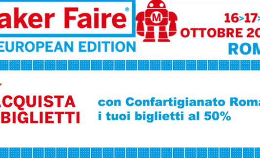 Maker Faire Roma – dal 16 al 18 Ottobre